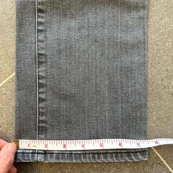 Adriano Goldschmied Jeans Mens 33 X32 Gray Everett Slim Straight Denim Jeans - Picture 4 of 6